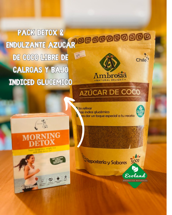 PCK DETOX CON AZUCAR DE COCO - Imagen 2